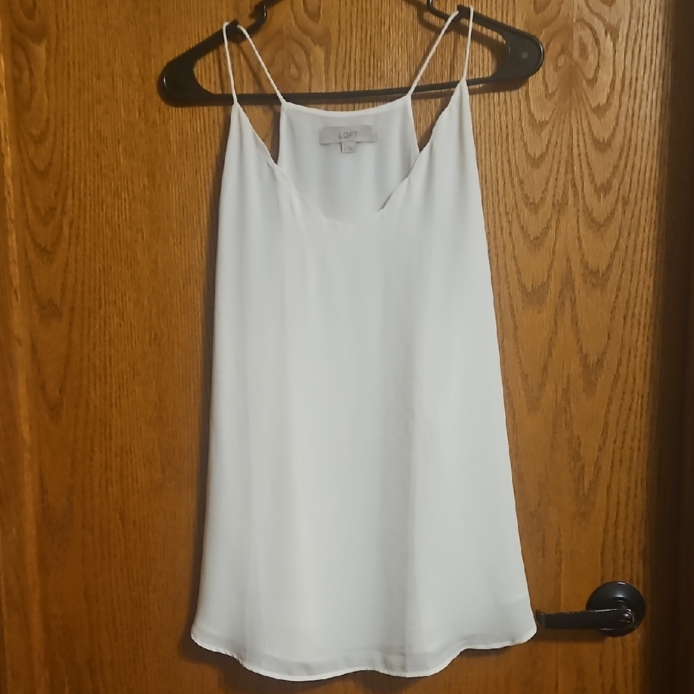 LOFT Women's Classic Cream Camisole